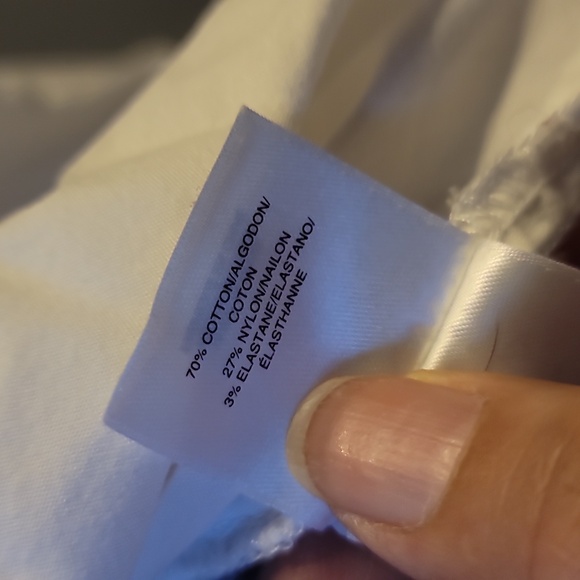 Anne KLEIN Classic White Shirt - Picture 4 of 4